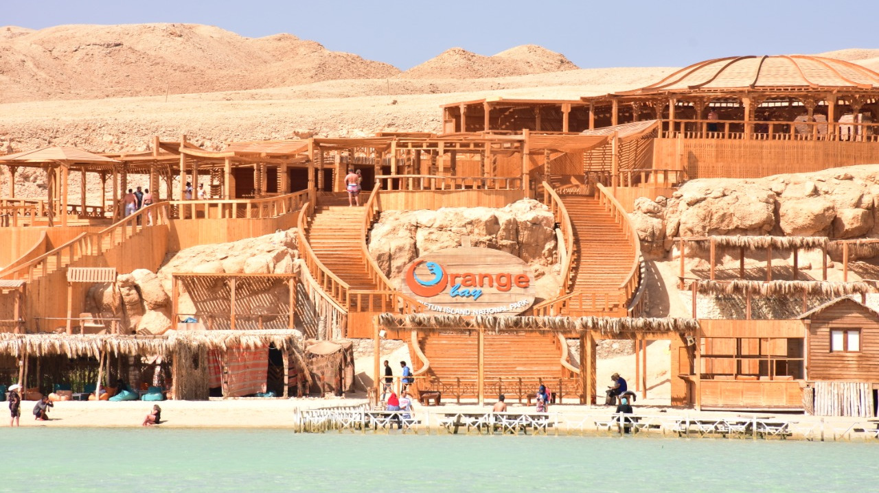 Day Trip Orange Bay from Hurghada