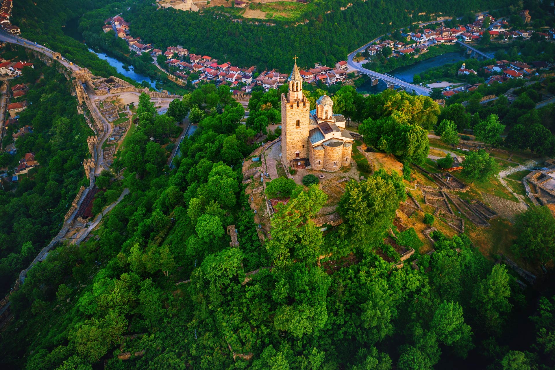 Veliko Tarnovo & Hotnitsa Waterfall Full-day Tour