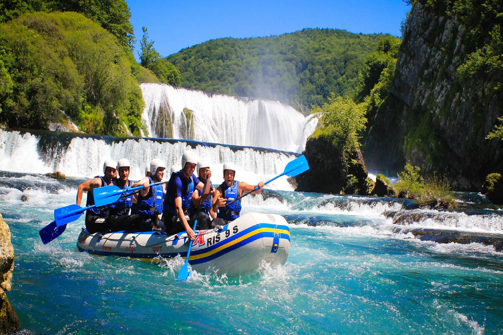 Day Trip PACKRAFTING ZRMANJA RIVER IN CROATIA